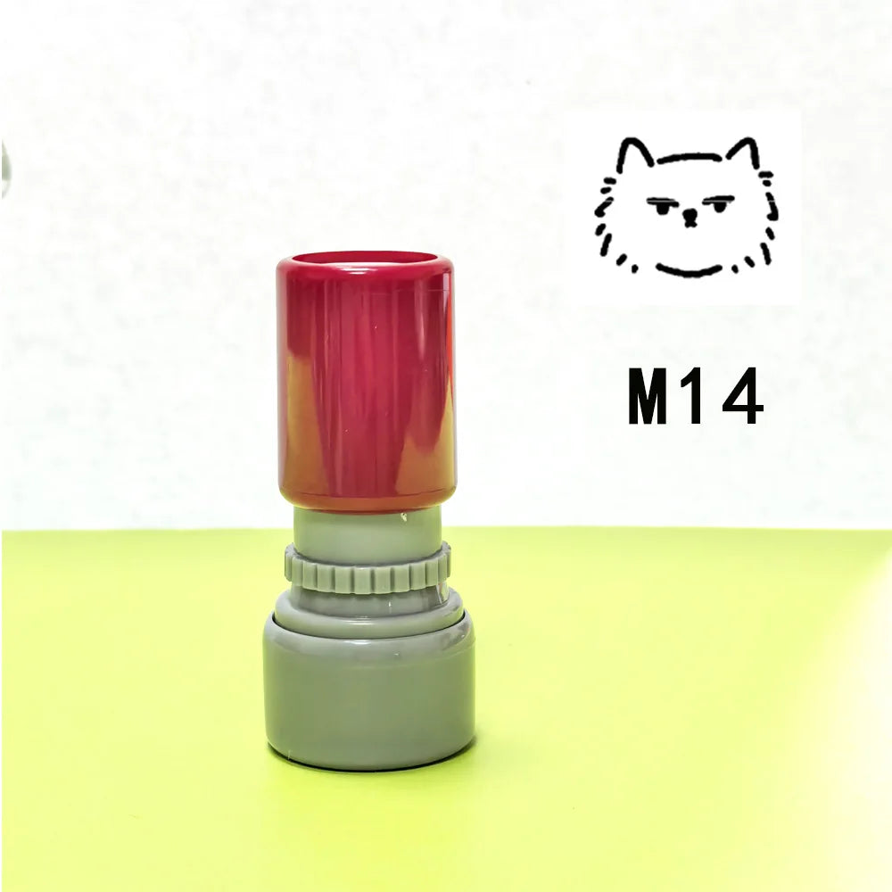Cat Pattern Stamp Black Cat Animal Stamp for Inspiring and Encouraging Teaching Classroom Active Activities Teacher Stamp