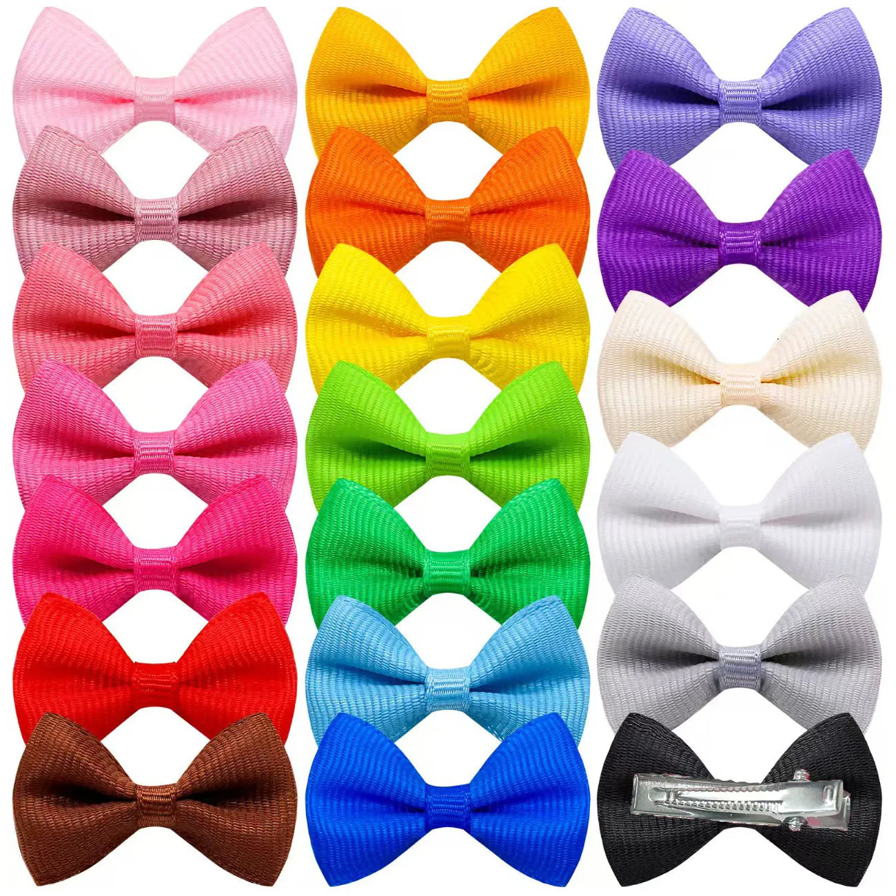 10/20Pcs Dot Pet Grooming Hair Clips Dog Cat Bows Hairpin Pet Girls Barrette for Small Dogs Supplies Pet Hair Grooming Acce