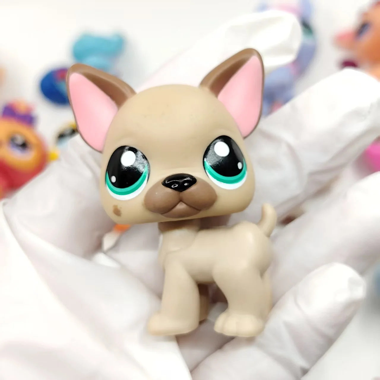 NEW LPS Pet Toys Cute Animal Can Shake Head Kitten Series 4 Original Collection Toys for Girls Christmas Birthday Gift