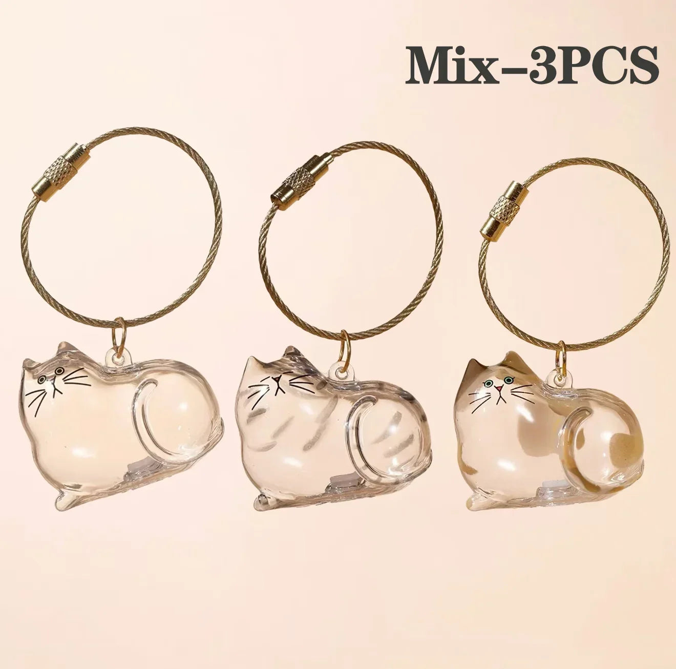 Pet Hair Memorial Keepsake Box & Bottle - Transparent Storage Container for Cat Fur, DIY Decor Gift for Pet Lovers Home Display