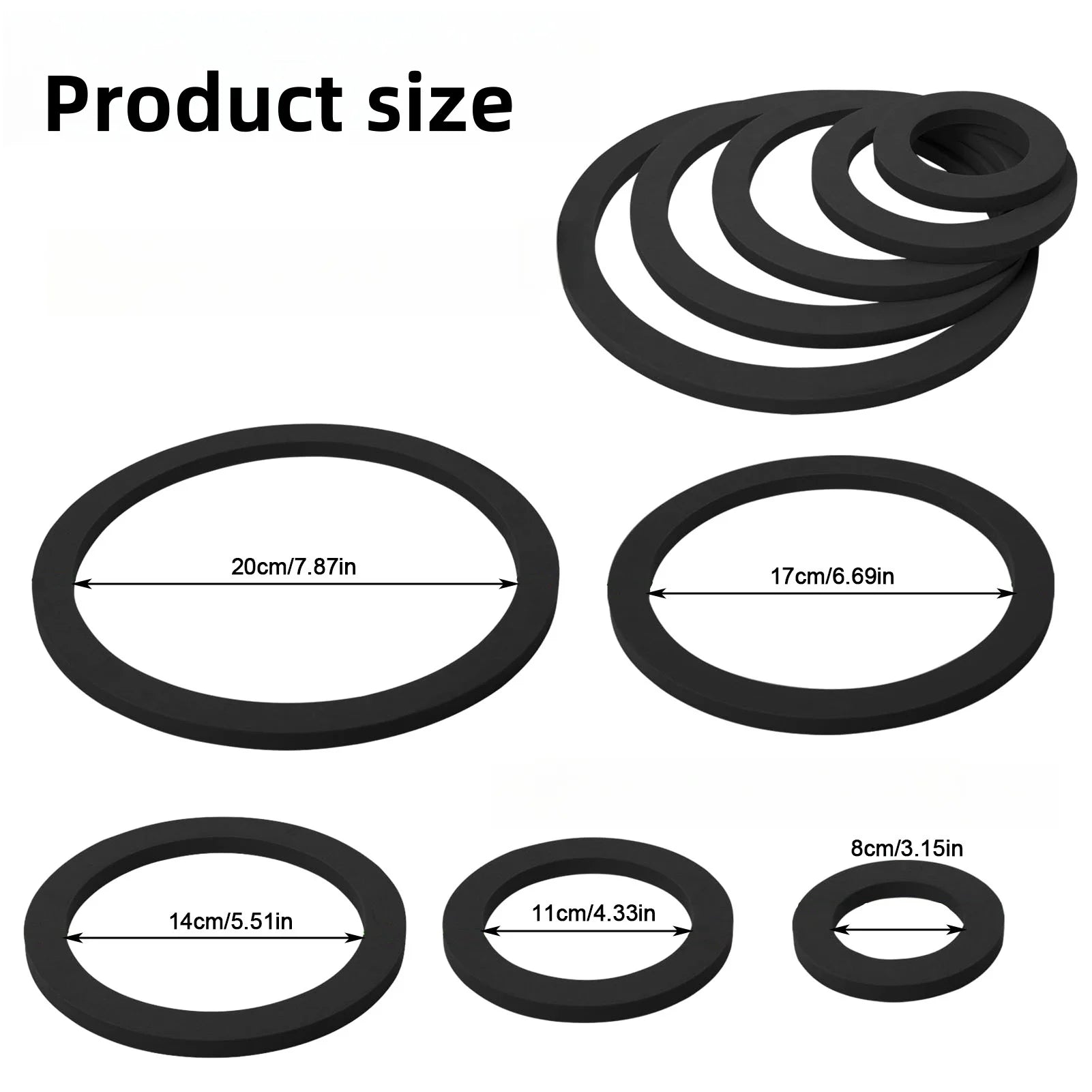 5Pcs Aquarium Floating Plant Rings Fish Feeding Rings Floating Grass Blocking Rings for Fish Tank Aquarium Pond Accessories