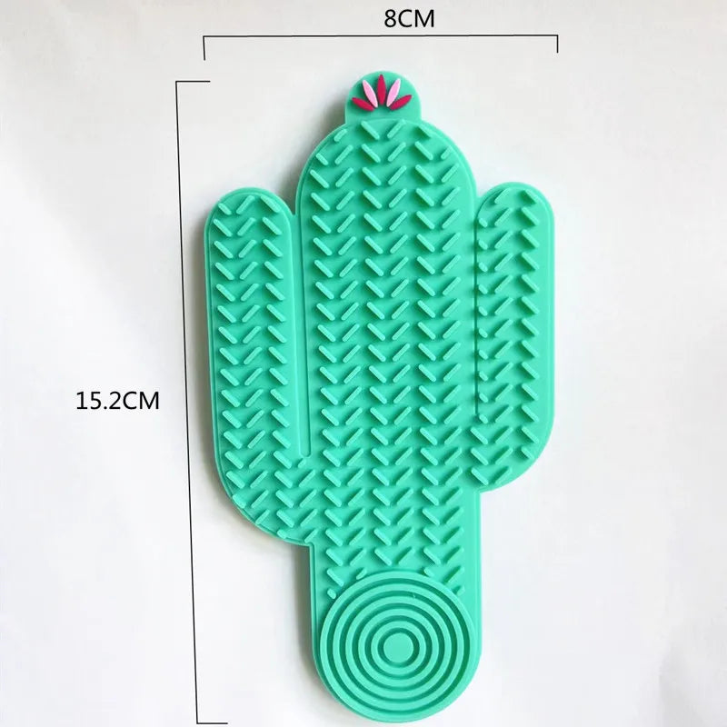 Suitable for Pets Weighing Less Than 3 Kilograms Mat Cats Slow Food Bowls Suction Cup Feeding Food Silicone Lick, Product Small