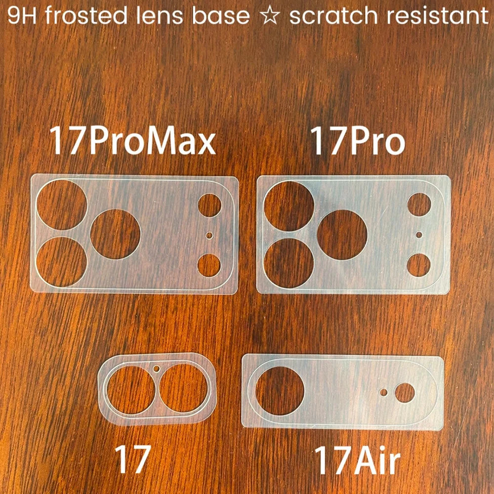 NNBILI 2pcs/Set Matte Base Lens Film + Matte PET Back Film For IPhone 18 Pro Max 18 Pro Max Phone Accessories Minimalist Design