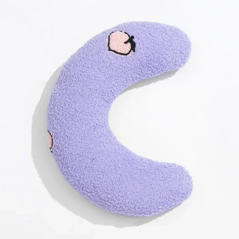 Cat Dog Sleeping Little Pillow Fashion Neck Protector  U-Shaped Pillow Kitten Headrest Cats Indoor Soft Calming Toy Pet Products