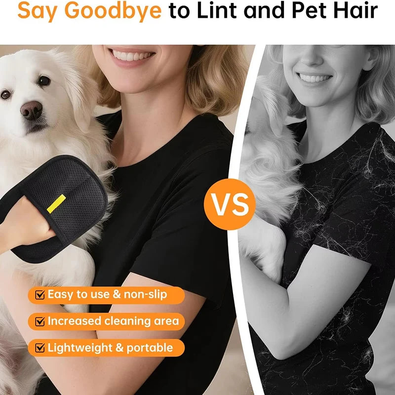 Hot sale Pet Hair Remover Portable Washable Clothes Hair Dehairing Gloves Pet Cleaning Products Pet Accessories