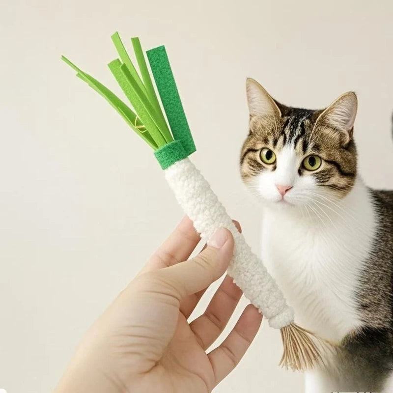 Interactive Cat Teaser Toy with Bell Teething Funny Kitten Teasering Play Stick Cat Accessories for Playtime And Teething