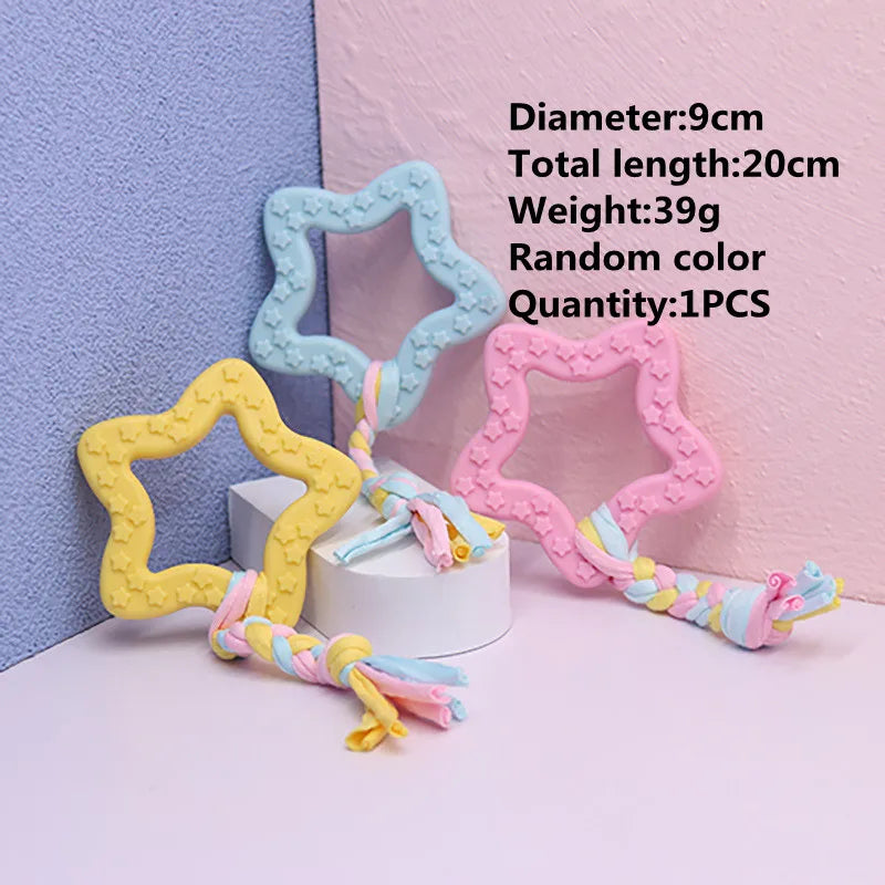 Pet Dog Cotton Rope Toys Molar Stick Clean Tooth Chewing Rubber Toy Puppy Medium Large Dogs Funny Interactive Training Product