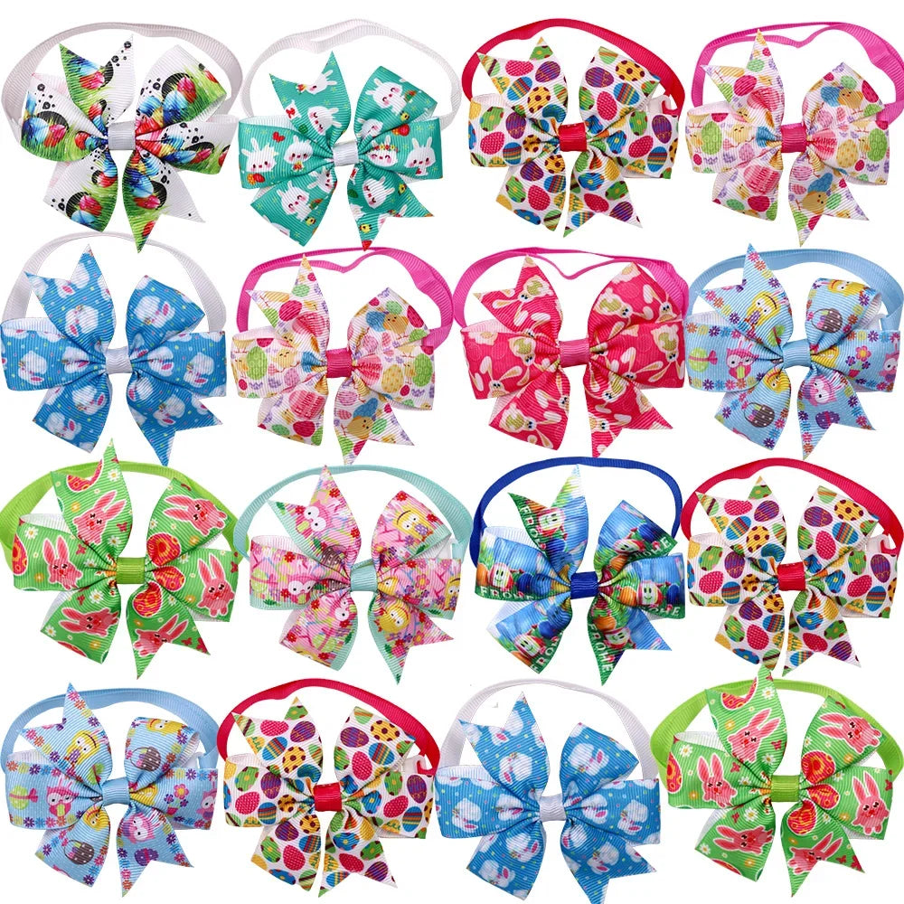10pcs Summer Pet Supplies Dog Bow Tie Dog Grooming Accessories Pet Dog Cat Bowties Neckties Small Dogs Products Dog Supplies