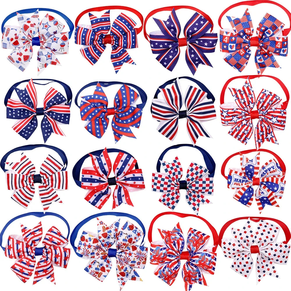 10pcs Summer Pet Supplies Dog Bow Tie Dog Grooming Accessories Pet Dog Cat Bowties Neckties Small Dogs Products Dog Supplies