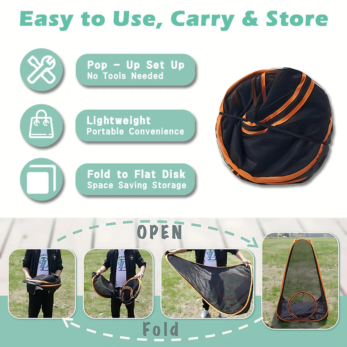 Large Portable Folding Pet Tent Play Area Set with Tunnel for Cats And Dogs Outdoor Foldable Pet House with Carry Bag