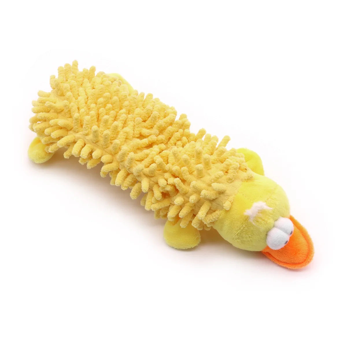 Squeaky Plush Dog Chew Toys Cute Animal Shape Soft Mop Texture Teeth Cleaning Interactive Pet Toy For Puppy Small Medium Dogs