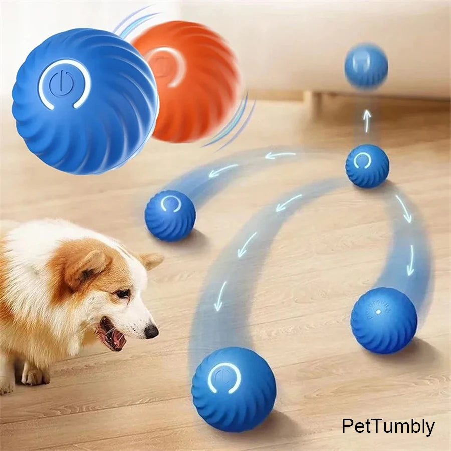 Smart Dog Toys Ball Electronic Interactive Pet Toy Moving Ball USB Automatic Moving Bouncing for Puppy Birthday Gift Cat Product