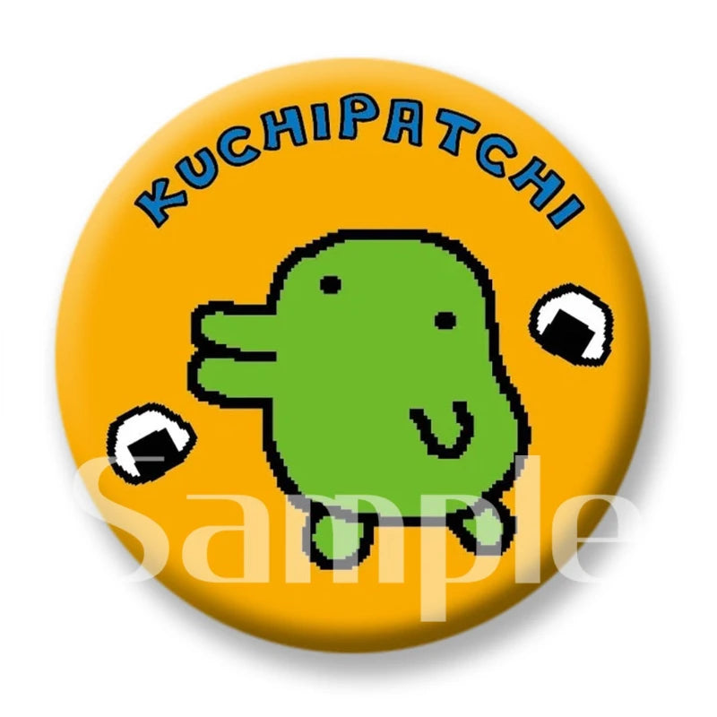 Tamagotchi Electronic Pets Cute Round Brooch Badge Refrigerator Magnets Keychain Mirror 58mm Jewelry Accessories Kawaii Gifts