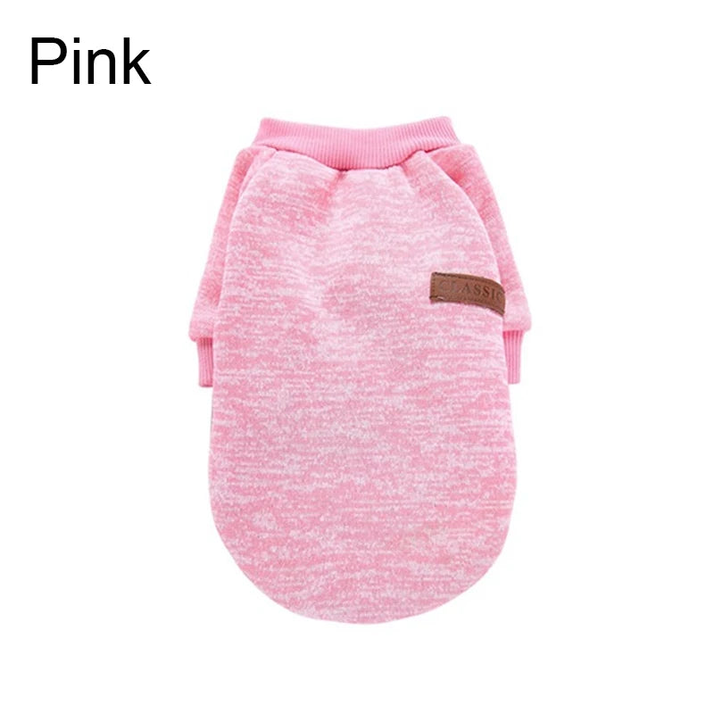 Winter Dog Clothes for Small Dogs Warm Dogs Chihuahua Coat Schnauzer Pug Clothing Sweatshirts Casual Dog Cat Clothing Pet Access