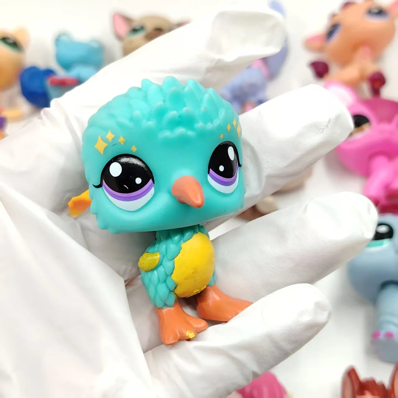 NEW LPS Pet Toys Cute Animal Can Shake Head Kitten Series 4 Original Collection Toys for Girls Christmas Birthday Gift