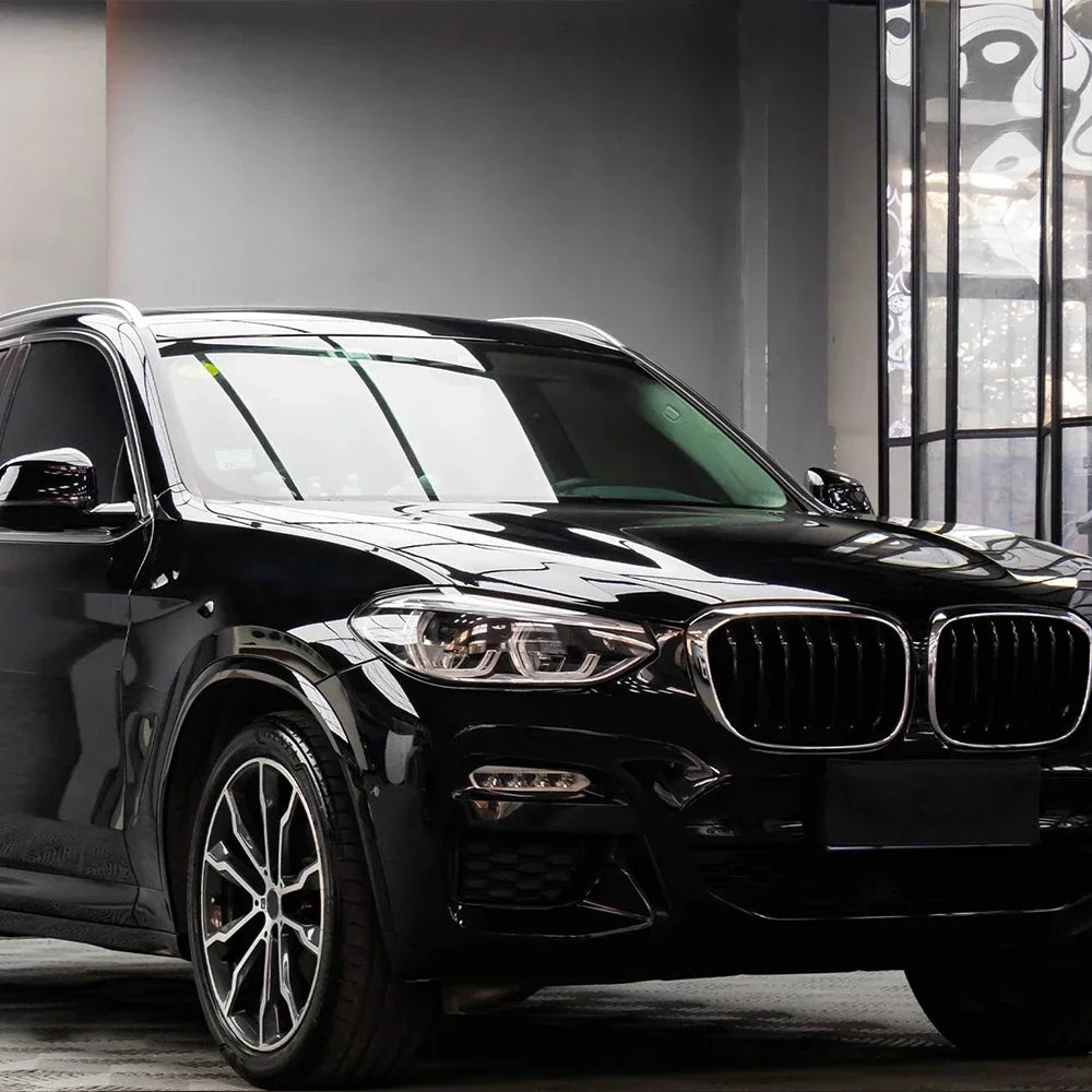 Car Wrapping Film Piano Black Bubble Free Car Sticker Vinyl Film PET Decals Car Accessories Exterior Interior Decoration