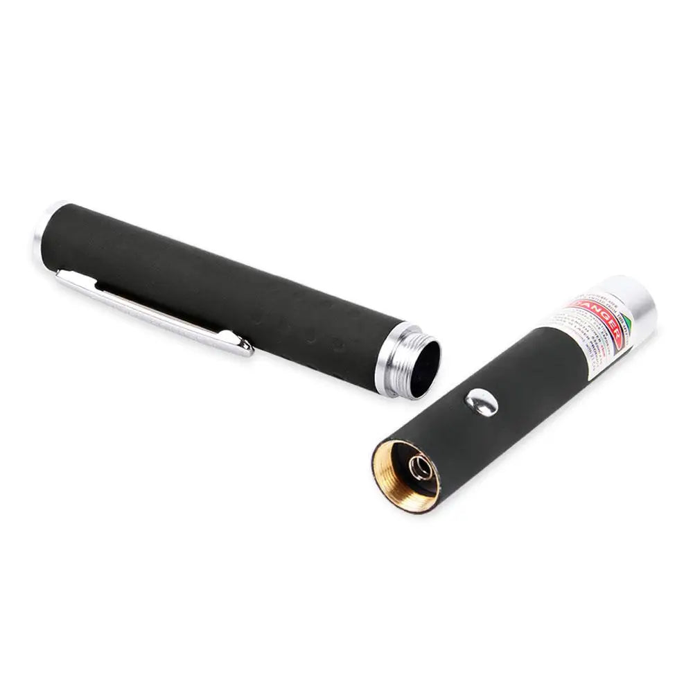 (Do not provide batteries)Cat Keychain Fun Green Light Portable Laser pointer LED Training Torch Pet Cat Tickle Toy