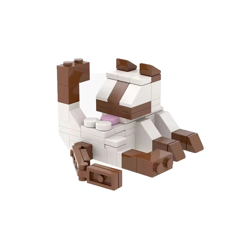 MOC City Cat Animal Series Building Blocks Kids Educational Toys, Creative DIY Gift for Birthday