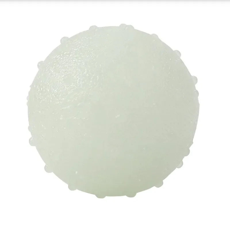 Reflective Solid Dog Toys Ball Pets Dogs Bouncing Ball Toys Pet Training Cat Toy Ball Puppy Interactive Play Toy Pet Supplies