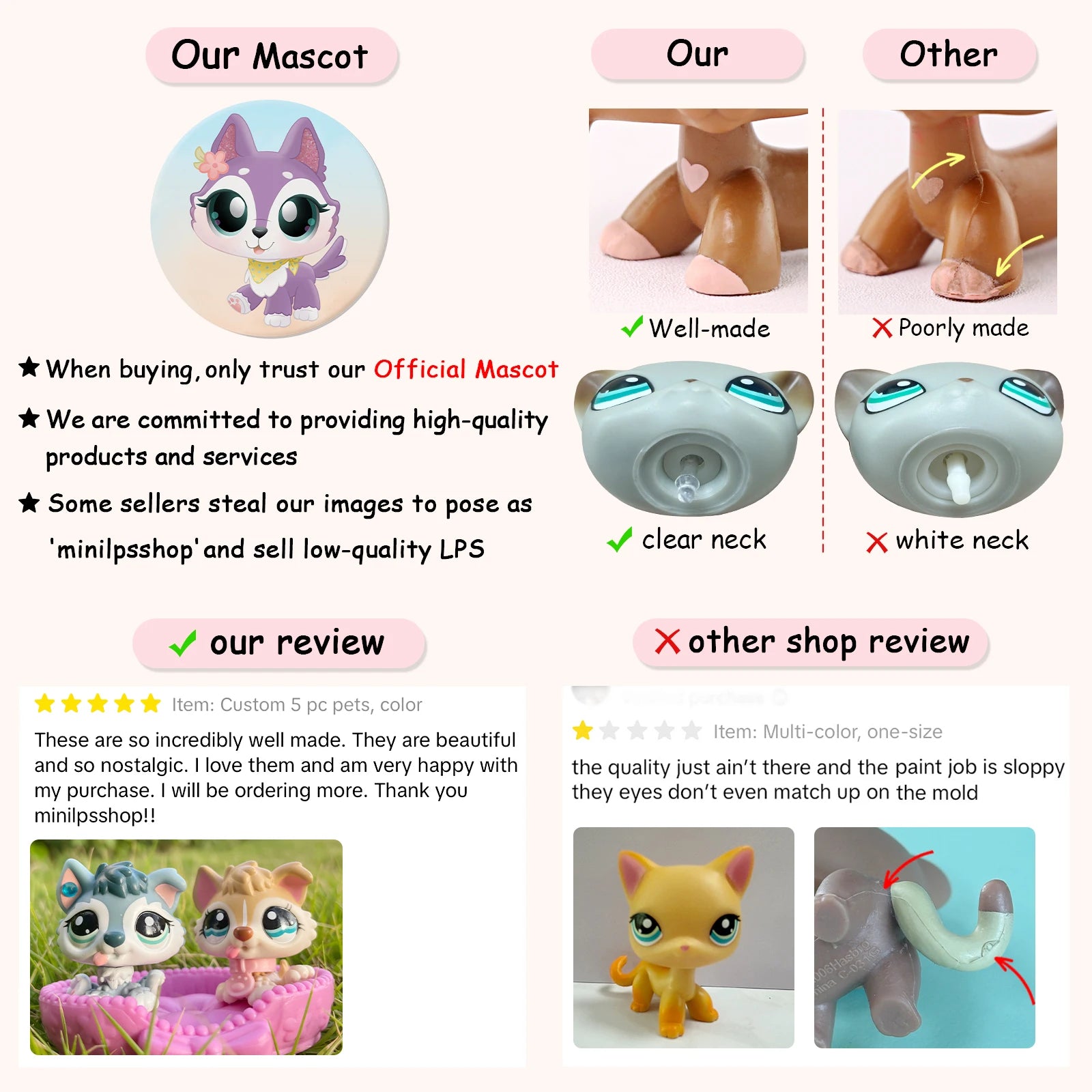 Mini Pet Shop Bobble Head Cute Toy Persian Cat #763 Children's Gift for Boy and Girl for LPS