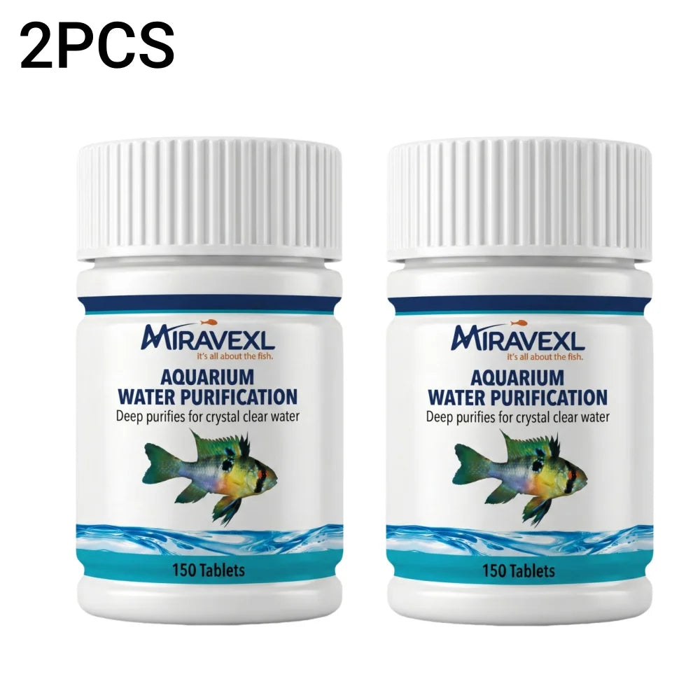 Aquarium Water Purification Tablets Fish Tank Clarifier Rapid Clear Turbidity Clean Ecosystem Care Pet Fish Health Accessories