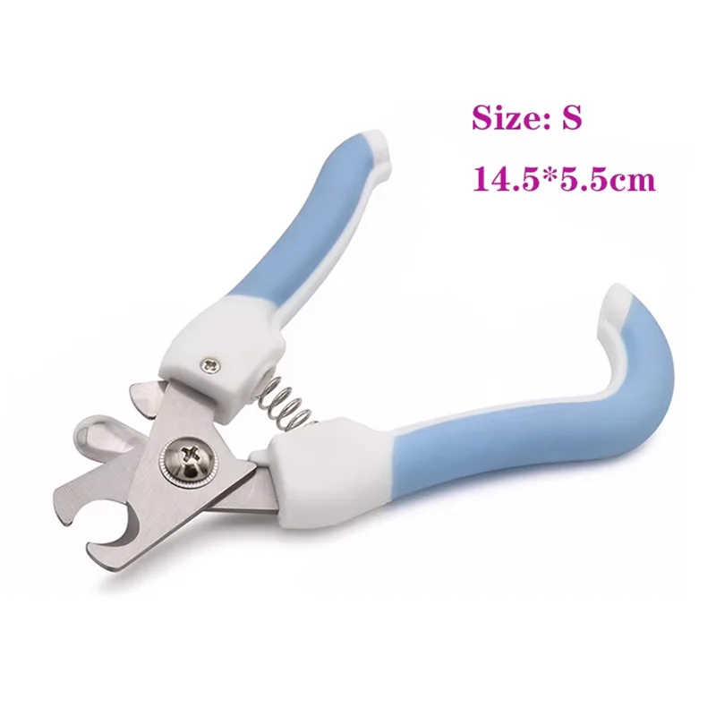 Hot Sale Pet Nail Clipper Stainless Steel Dog Cat Trimmer Scissors Doggy Labor-Saving Clipper Convenient Grooming Supplies