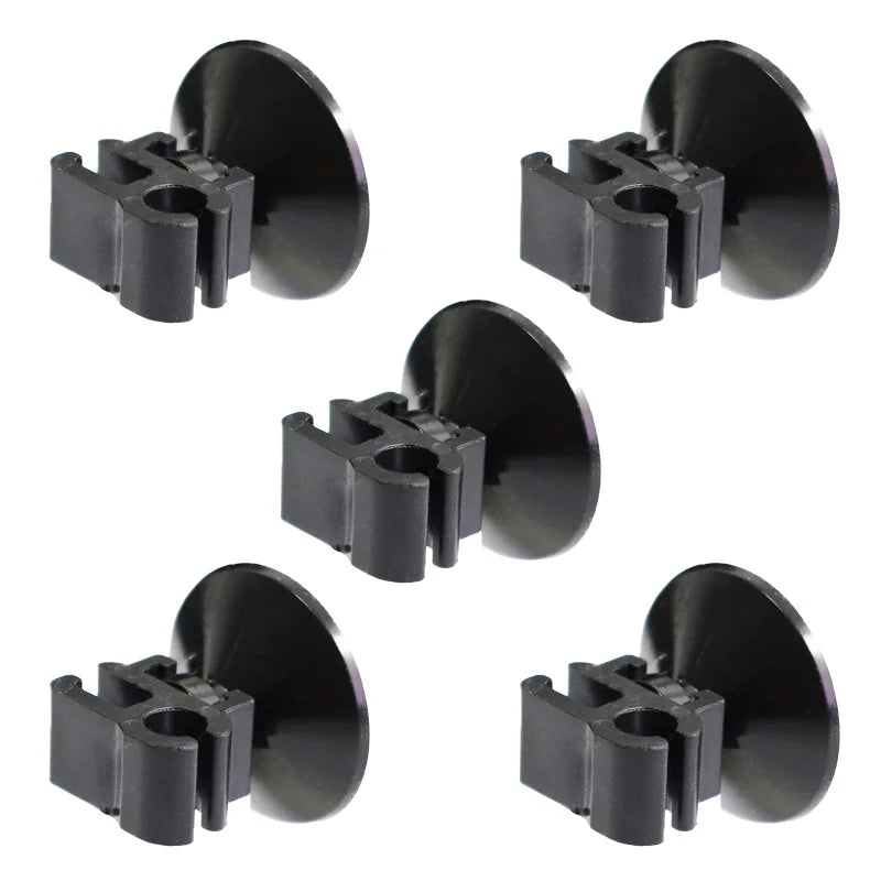 5Pcs Aquarium Suction Cup Clip Fish Tank Oxygen Tube Hose Pump Power Cord Buckle Wire Finisher Suction Cups Aquarium Accessories
