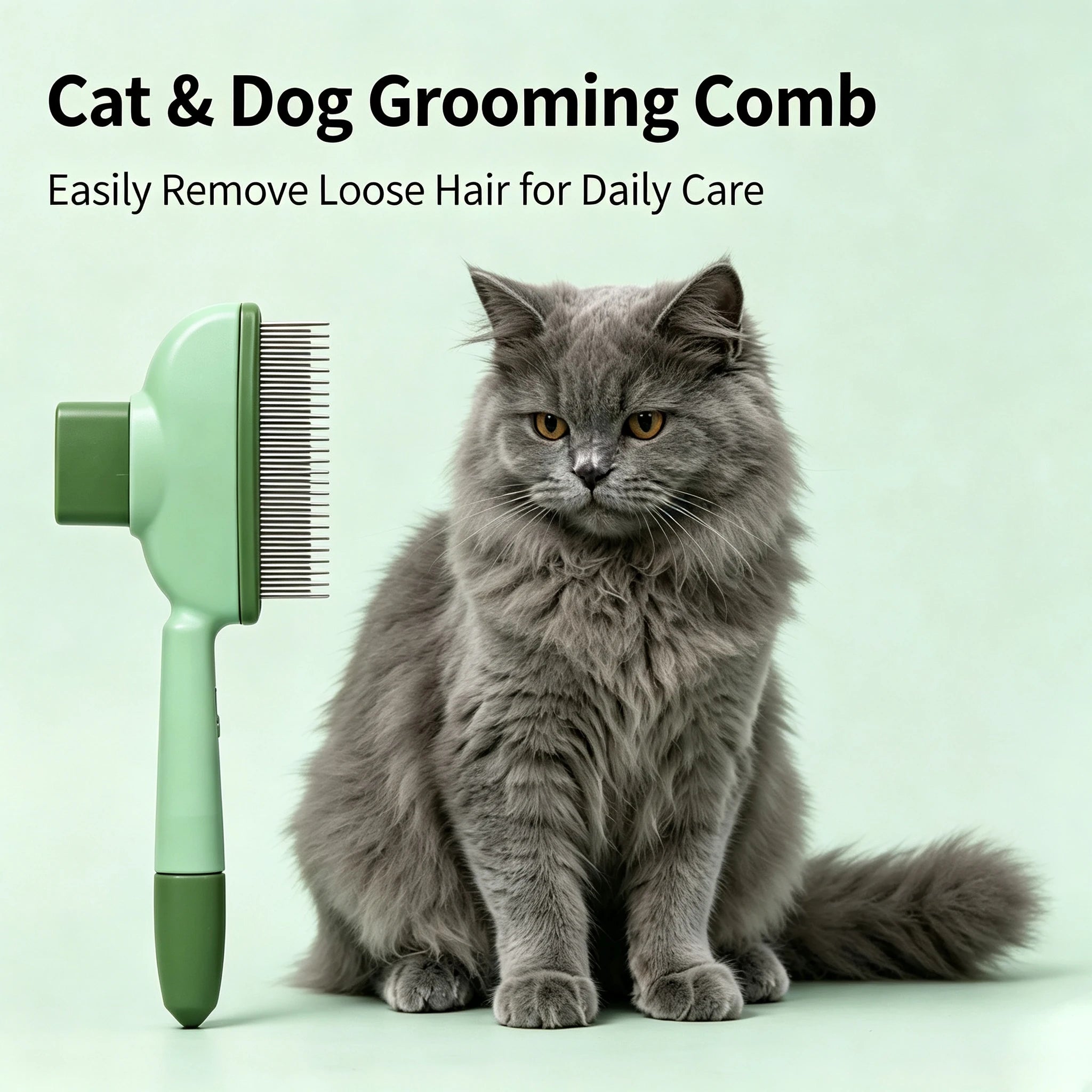 Universal Pet Cat Comb Cat and Dog Hair Removal Brush Cleaning Hair Cleaner Beauty Cleaning Supplies Cat and Dog Pet Supplies