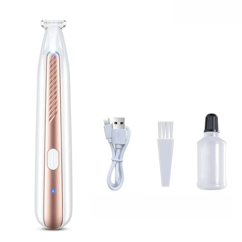 Hair Trimming Pet Shaver Pet Shaver Rounded Teeth Complete Accessories Longlasting Battery Life