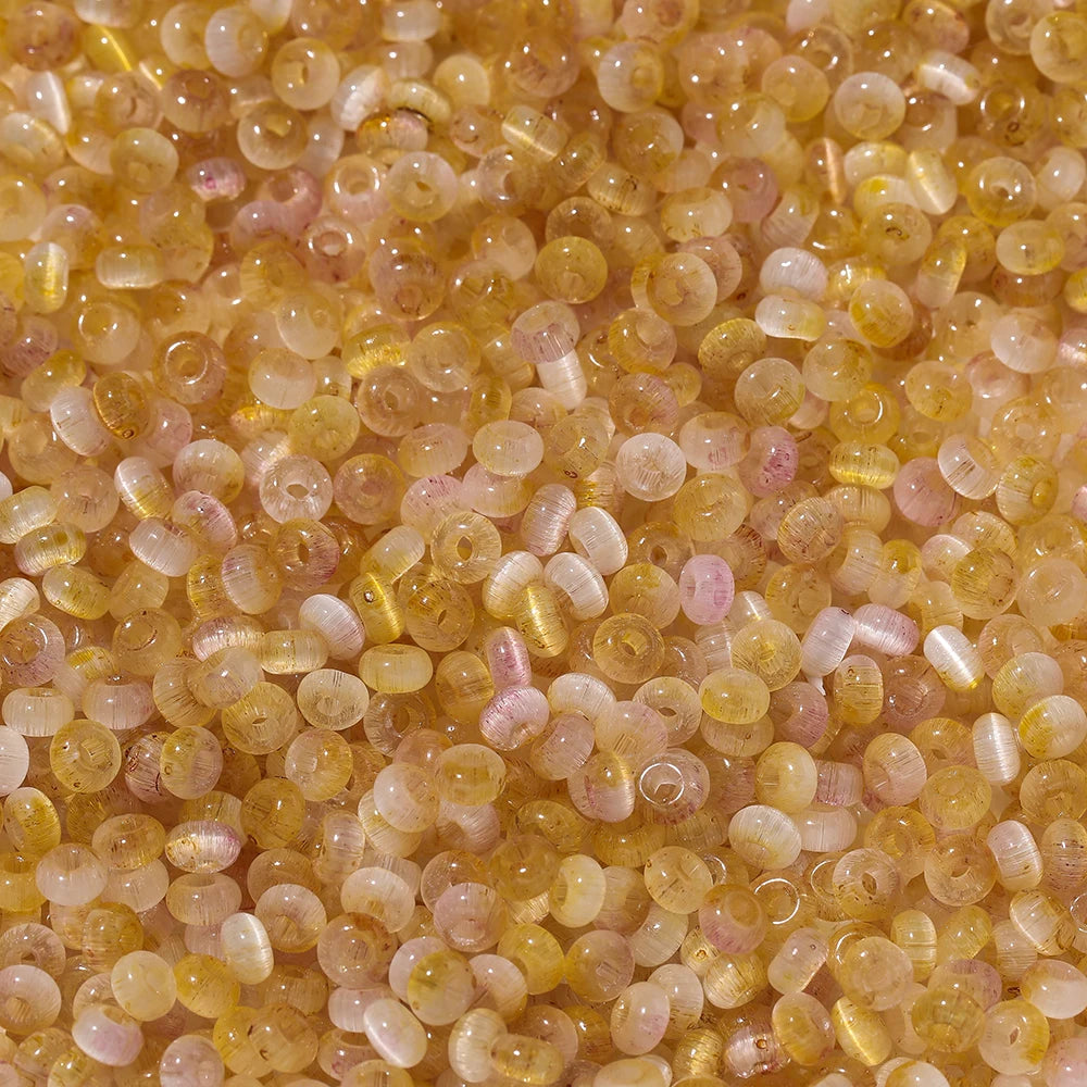100Pcs/Lot 4mm Glass Imitation Cat Eye Round Beads for Handmade Making Jewelry DIY Bracelet Necklace Accessories