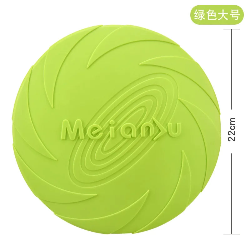 Dog Frisbee, Border Animal Pet Dog Special Frisbee Bite Resistance Training Frisbee Pull Back Standard Dog Toys Pet Products