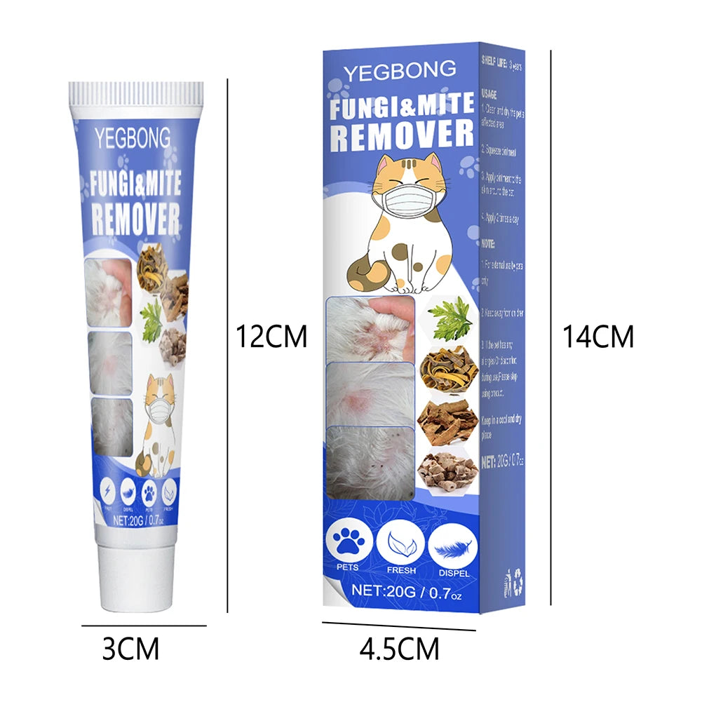20g Anti  Killer Ointment Anti  Dog Cat Treat Deworming Ointment Relief Itching Puppy Mite Removal Cream Pet Products