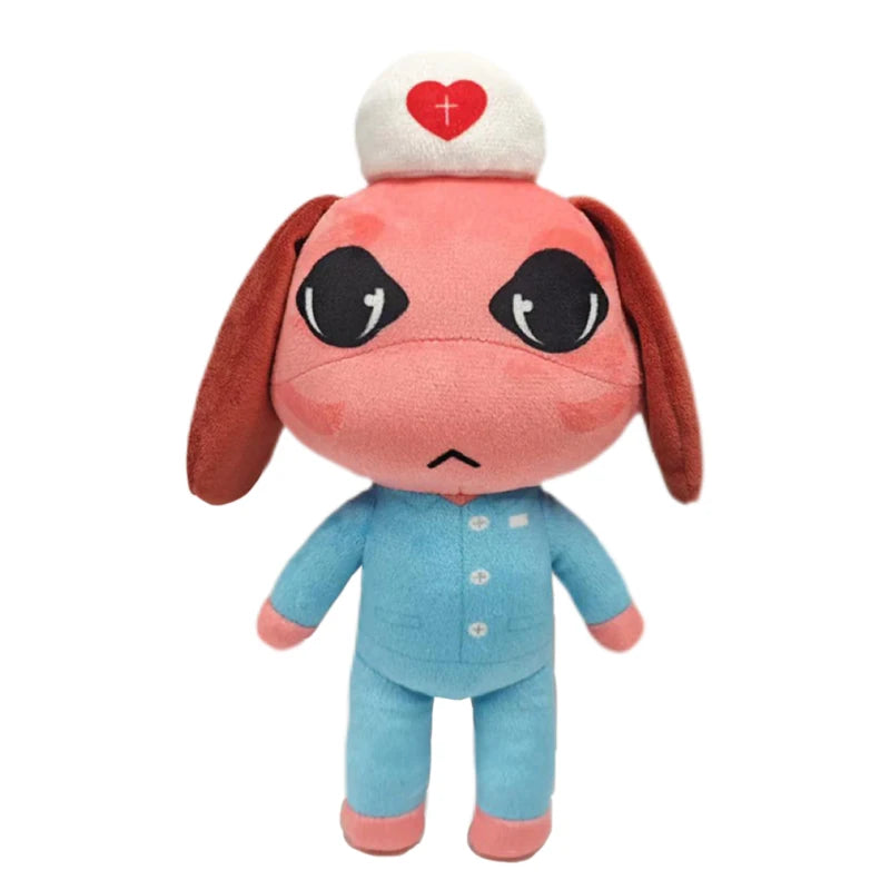 Animal Hospital Plush Toy Set with Cat Dog Penguin & Bunny - Horror Game Anomaly Features Birthday Gift for Kids Hospital Access