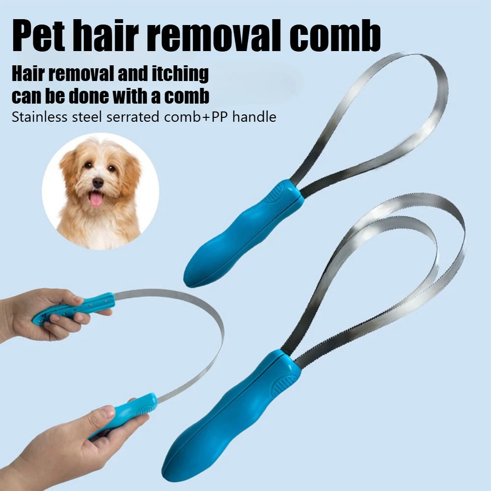 Pet Hair Removal Clean Sweat Scraper Shedding Blade Brush Hair Care Tool Horse Beauty Tool Cleaning Pet Products Cat Brush