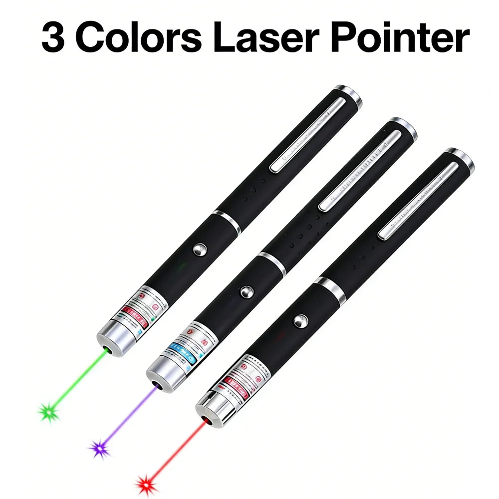 (Do not provide batteries)Cat Keychain Fun Green Light Portable Laser pointer LED Training Torch Pet Cat Tickle Toy