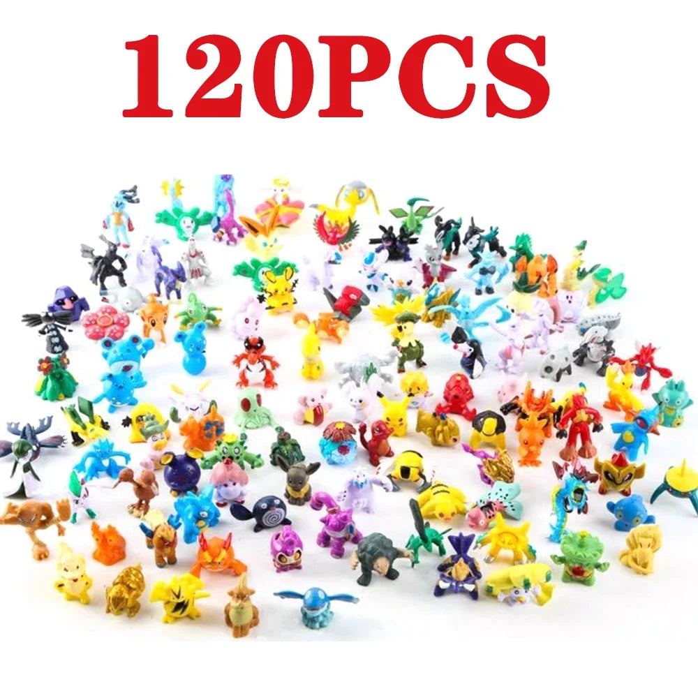 144 Pet Pok É Mon Figurines Pok É Mon Pok É Mon Twisted Egg Toy Dolls Children's Christmas Gifts
