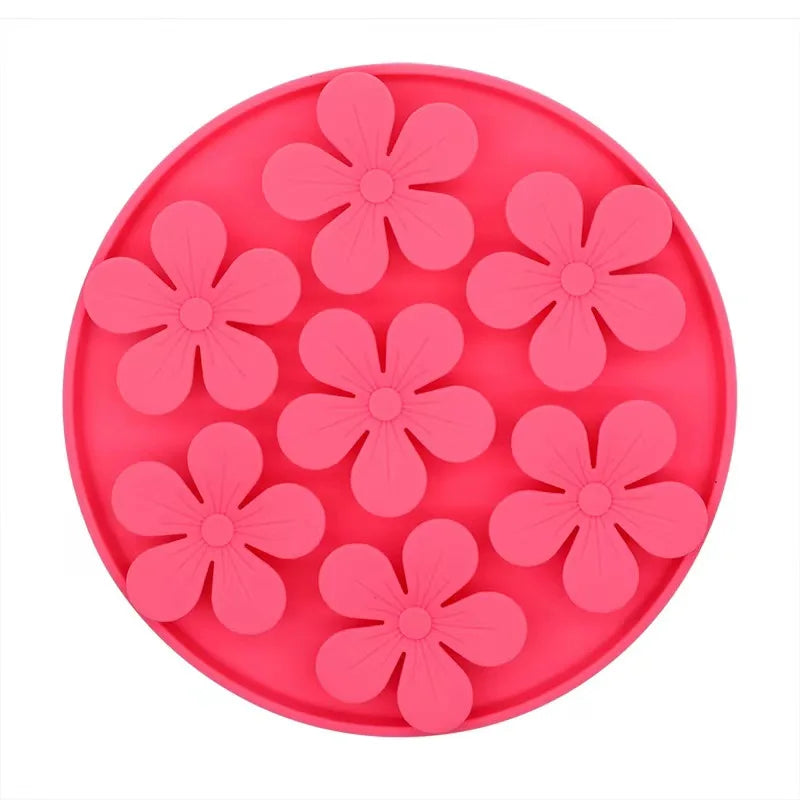 Pet Products Mat For Dogs Cats Slow Food Bowls With Suction Cup Feeding Food Silicone Lick Pad Dog Slow Feeders Treat Dispensing