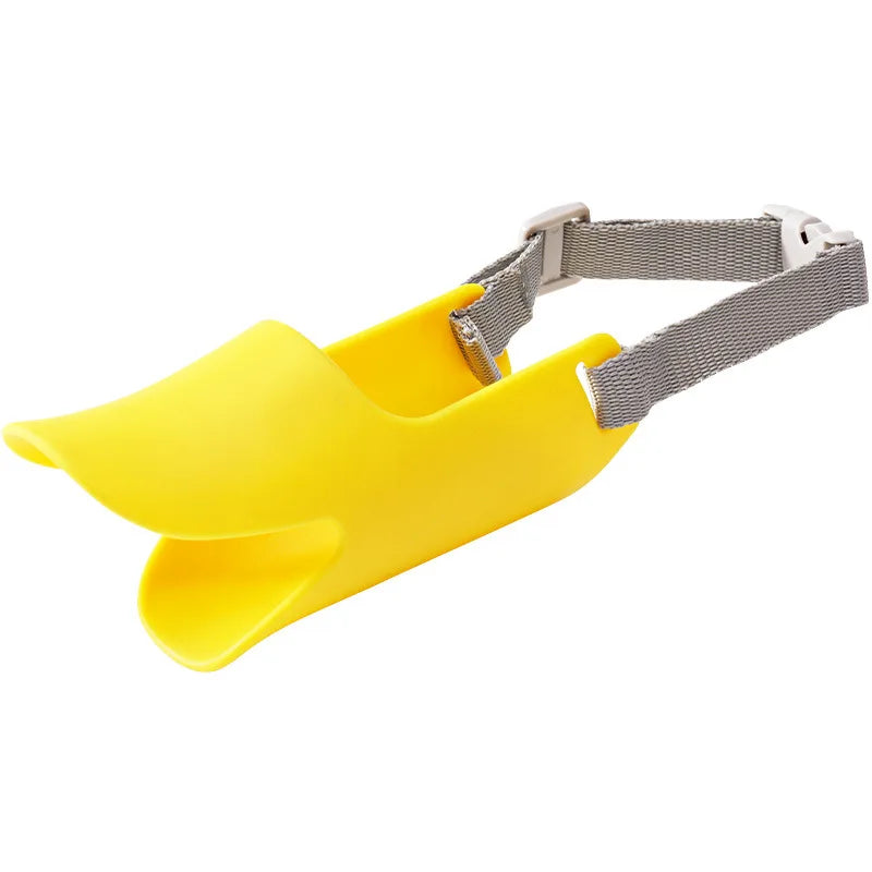 Dog Muzzle Silicone Duck Muzzle Mask for Pet Dogs Anti Bite Stop Barking Small Large Dog Mouth Mask Pet Dog Accessories