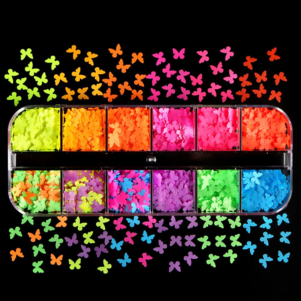 For Fun Multiple Styles Mixed Sequins Glitter Flakes for Epoxy Resin Molds Filler DIY Nail Decoration Sequins Jewelry Accessorie