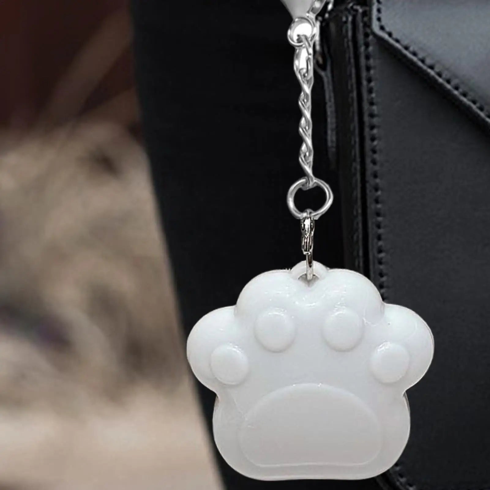 Cute cat paw shaped Bag Light Kitten Claws Cloud LED Light Touch Activated Purse Backpack Wallet Handbags automatic sensor light