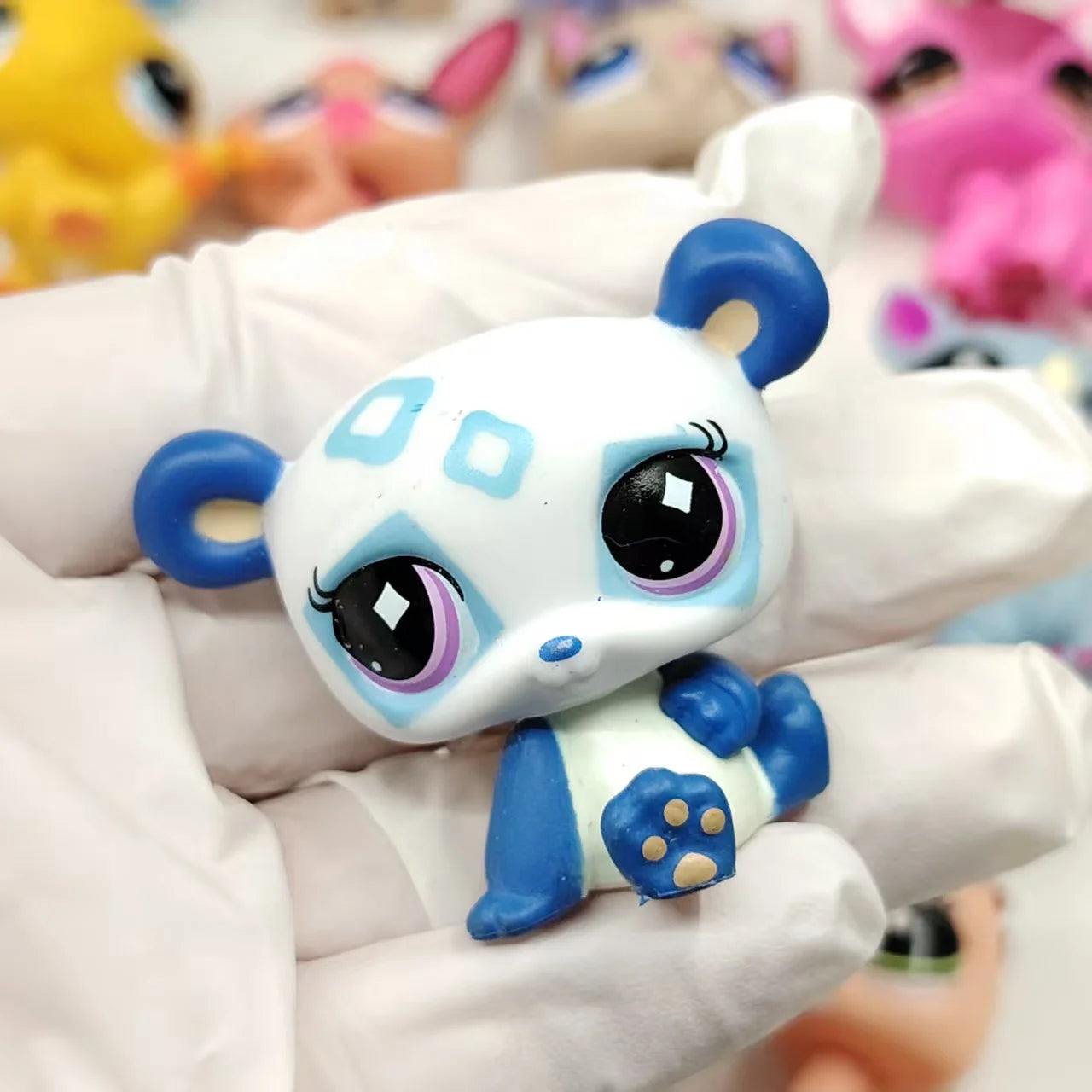 NEW LPS Pet Toys Cute Animal Can Shake Head Kitten Series 4 Original Collection Toys for Girls Christmas Birthday Gift