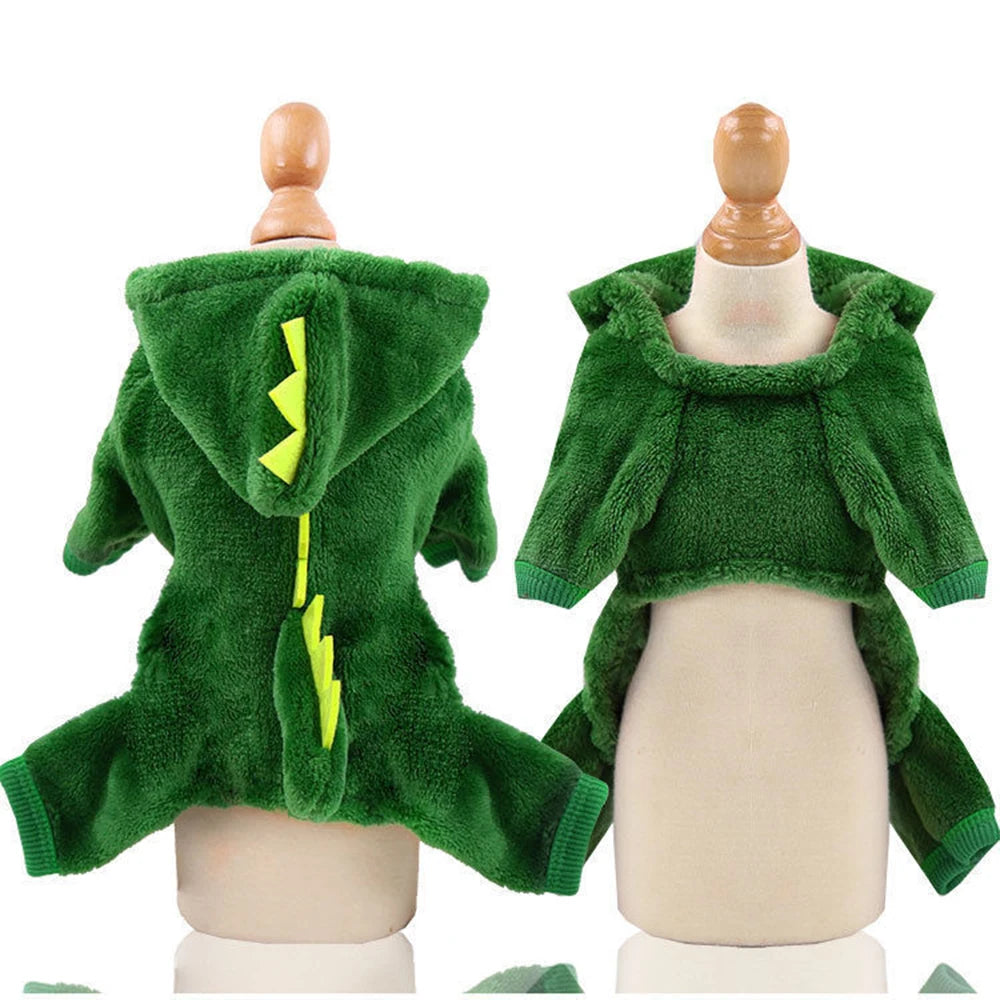 Small And Medium-Sized Dog Cat Pet Supplies, Clothing,  Decor Autumn And Winter Four Legged Cotton Clothes, Role-Playing Clothes