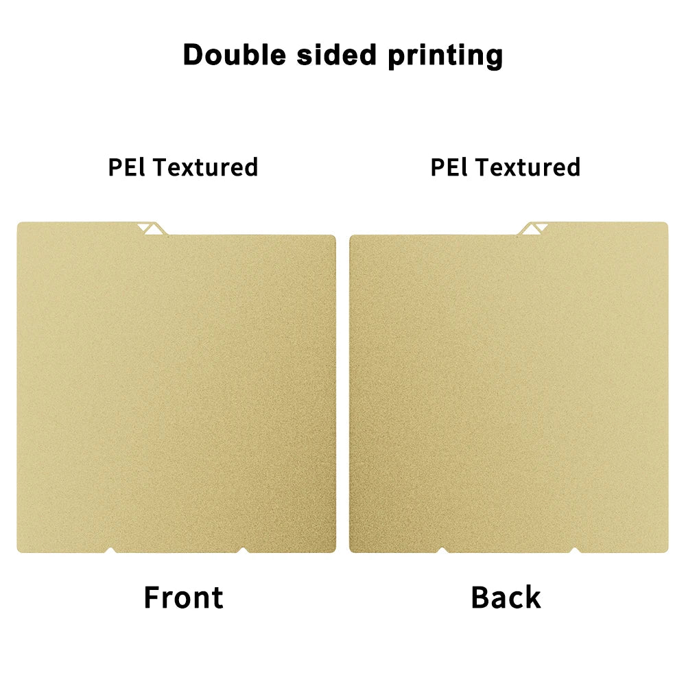 For Anycubic Kobra S1 Bed Plate 264x276 Kobra S1 Combo Build Plate Double Side Peo Pet Pei Pey Chameleon Kobra S1 Accessory 3d