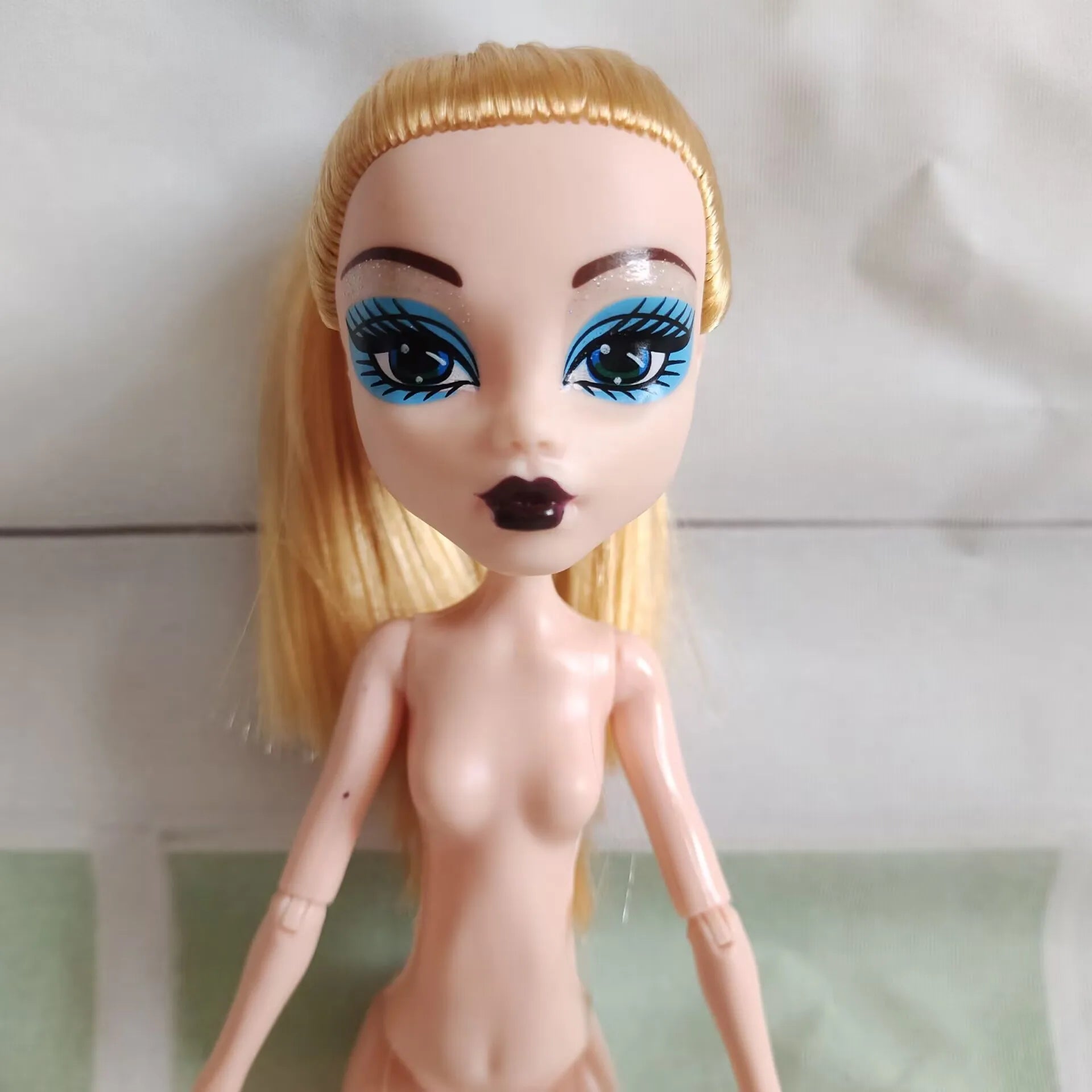 Multi-Joints Movable Doll Body Toy 23cm Doll Toy To Fit Many Heads White Green Brown Purple Monstering High Doll Body Cat heads
