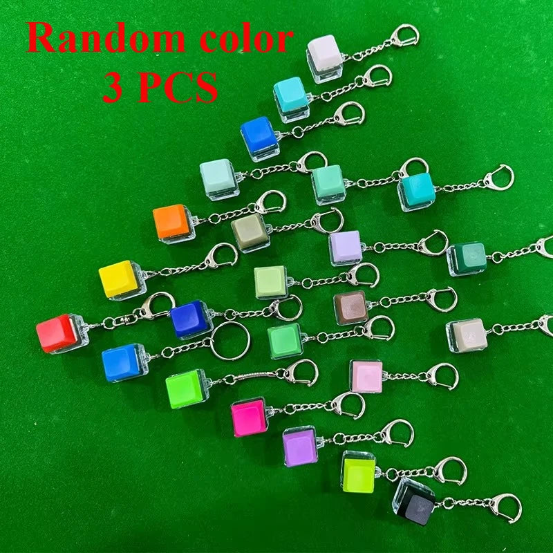 New Creative Personality Stress Relief Toy Cute Cat Paw Keyboard Key Chain Pendant Couple Bag Pendant Toy Gift
