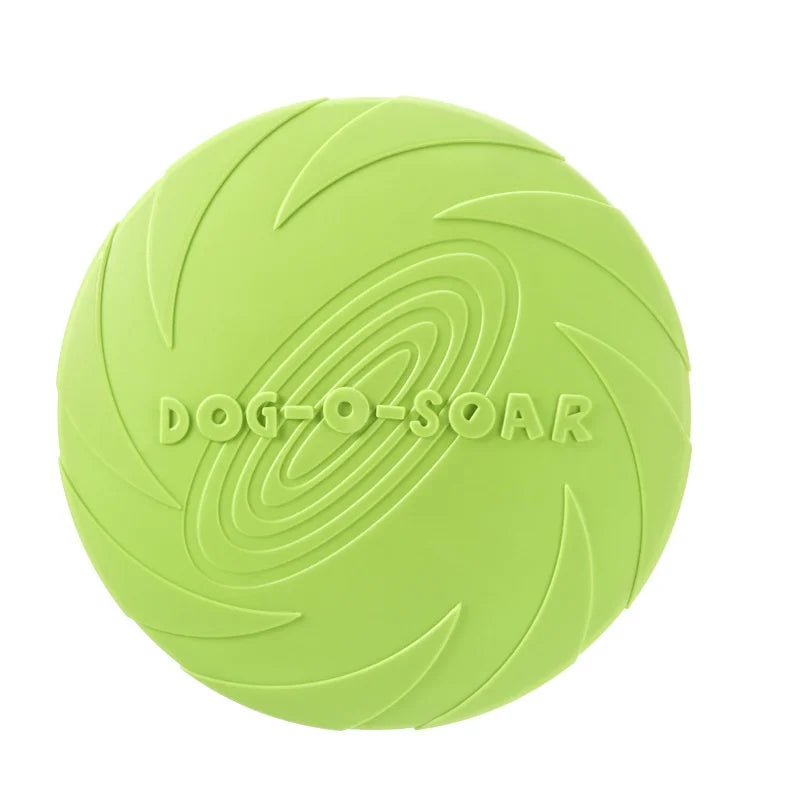 HH Interactive Silicone Flying Saucer Toy for Dogs And Cats Chew Resistant Flying Disc Pet Game Perfect for Puppy Training Fun