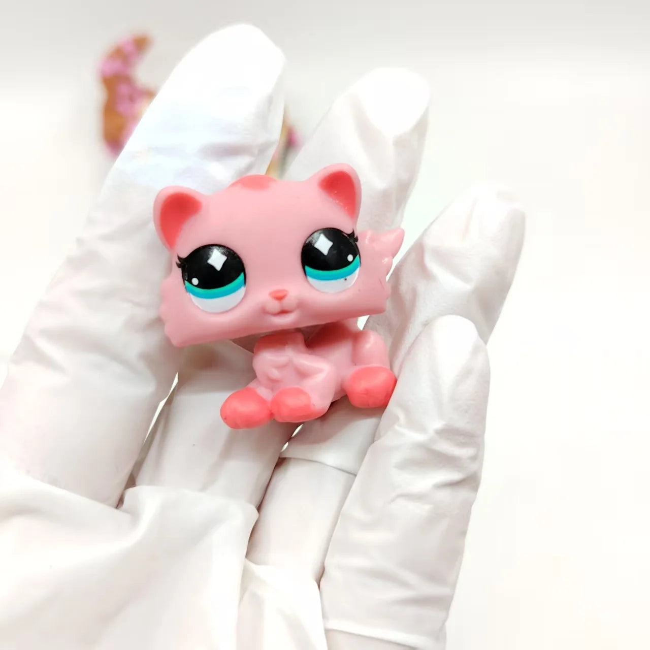 NEW LPS Pet Toys Cute Animal Can Shake Head Kitten Series 4 Original Collection Toys for Girls Christmas Birthday Gift