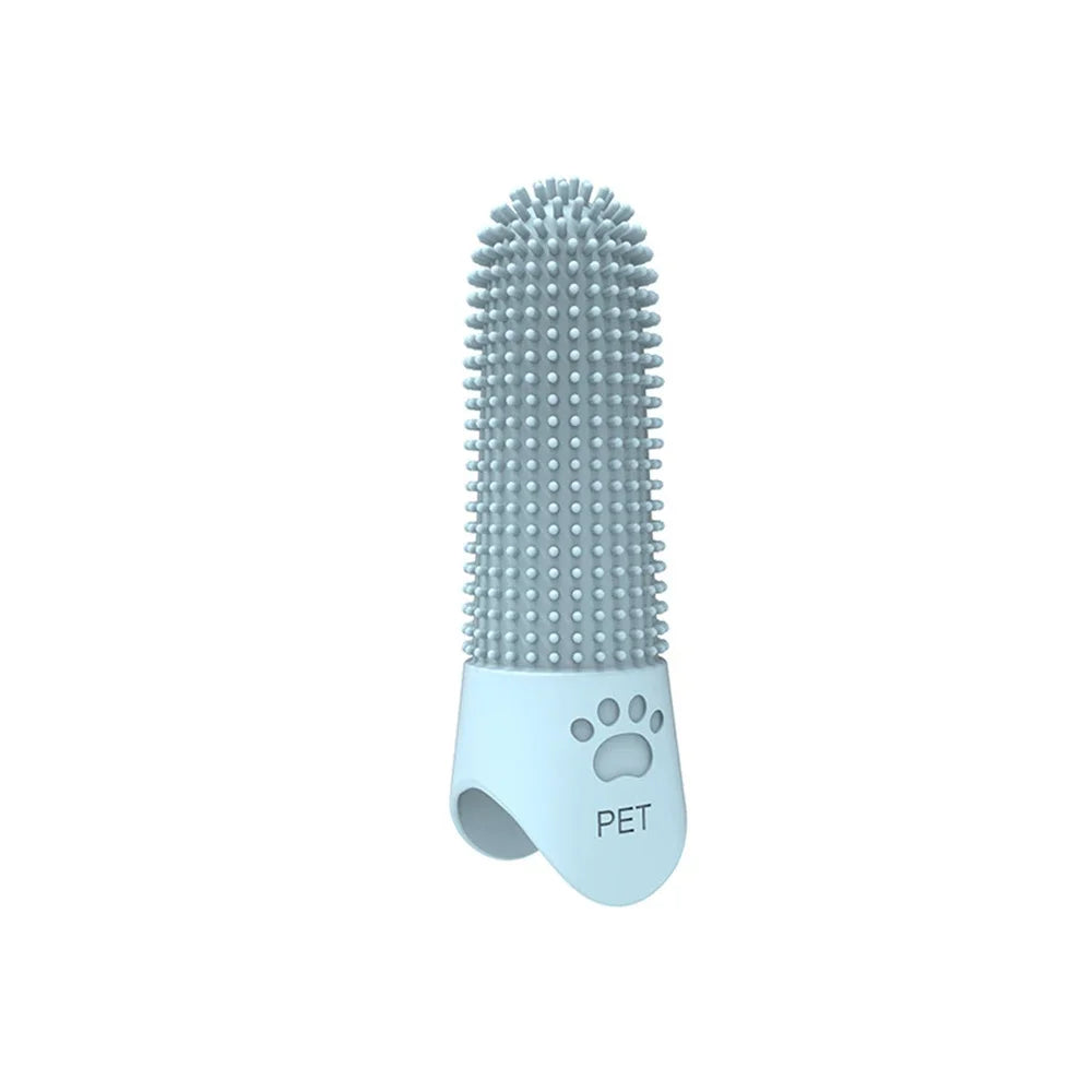 Pet Silicone Cleaning Nail Brush Finger Brush Cat Dog Pet Tooth Brush Dog Teeth Cleaning Cat Toothbrush Pet Products