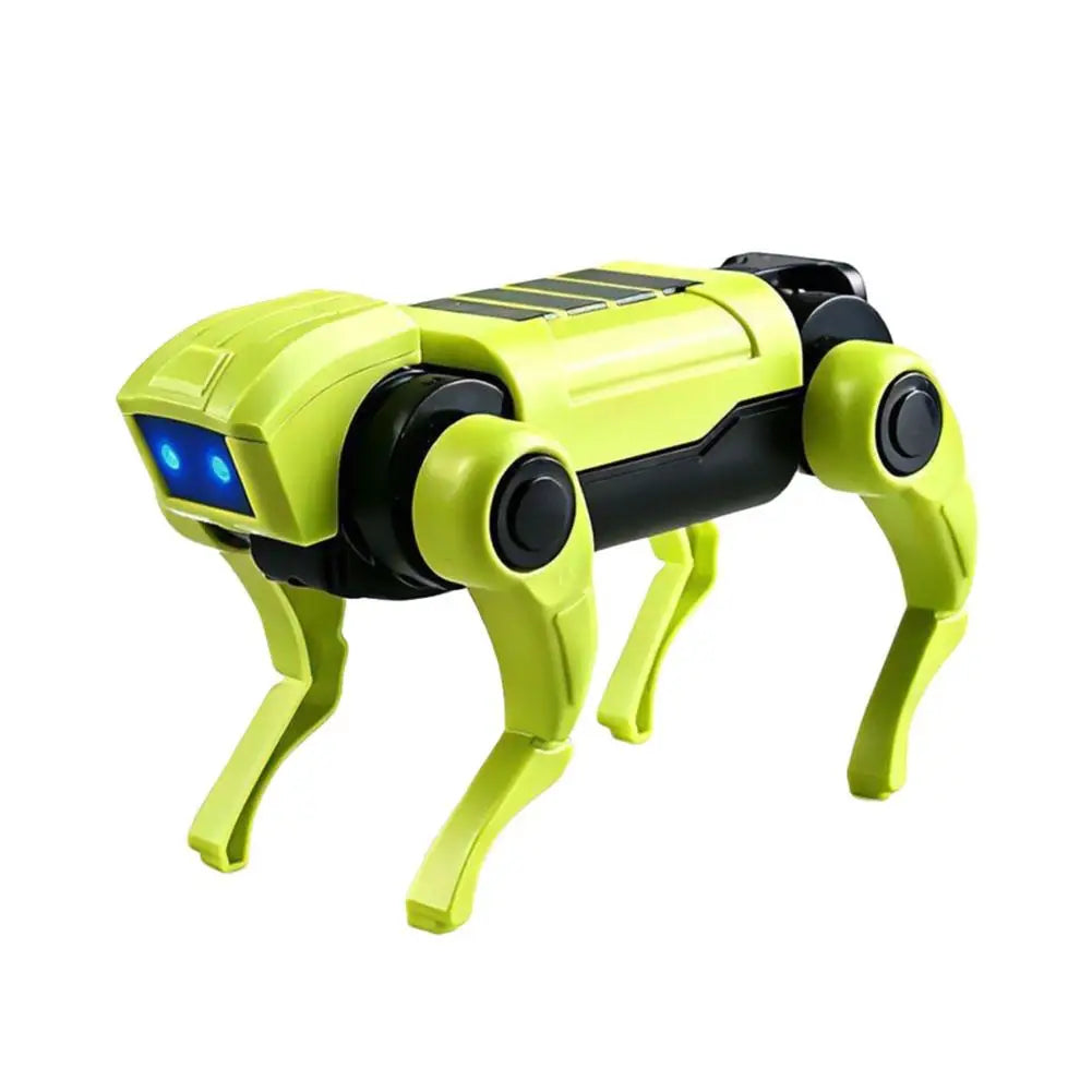 DIY Assembly RC Robot Dog Toy Remote Control Mechanical Robot Kit Science Teaching Model Electric Set Gift For Boys Kids
