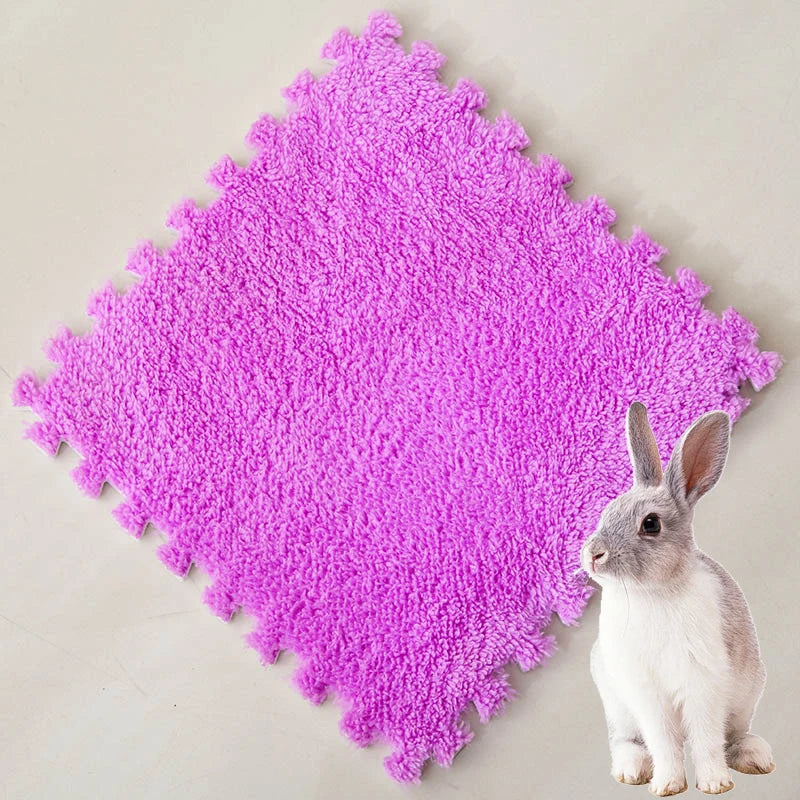 30*30cm 1-10Pcs Pet Warming Pad EVA Foam Guinea Pig Hamster Soft Sleeping Mat Rabbit Sleeping Mat Blanket Bed Pet Accessories